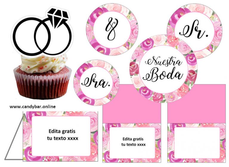 Candy Bar Boda Flores